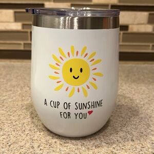 A CUP OF SUNSHINE FOR YOU❤️stainless steel mug.